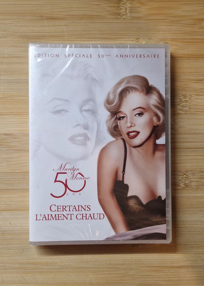 DVD "Certains l'aiment chaud" avec Marilyn Monroe