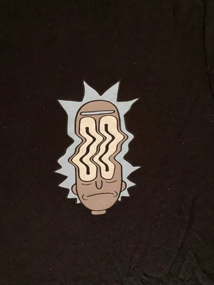 T-shirt BZB x Rick and Morty Édition spéciale Taille M Parfait état - photo numéro 2