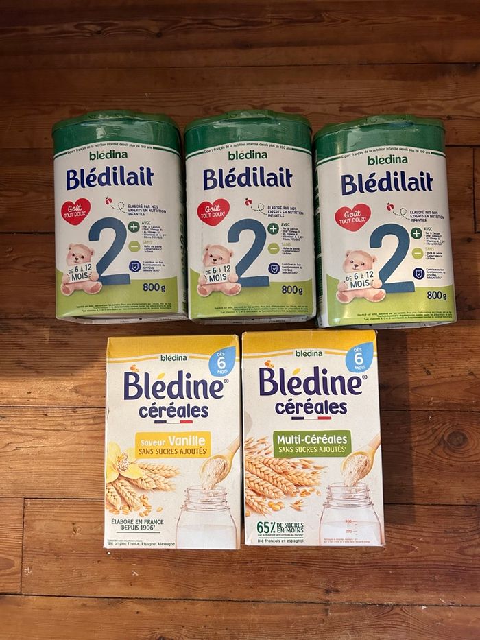 Lot de Lait et Céréales Blédina pour Bébé (6-12 Mois) - photo numéro 4