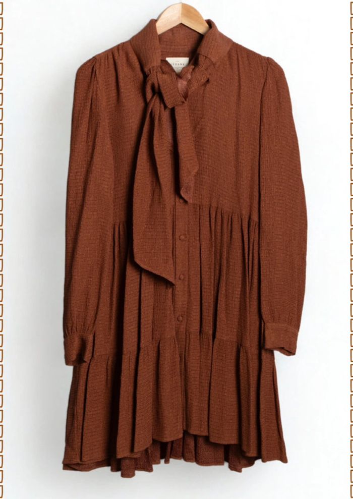 Robe teinte terracotta Sézane Taille 34