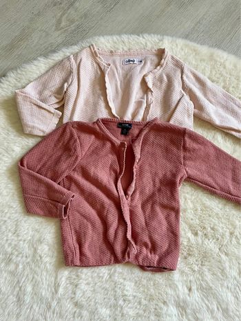 Lot de 2 gilets 12 mois - 74 cm