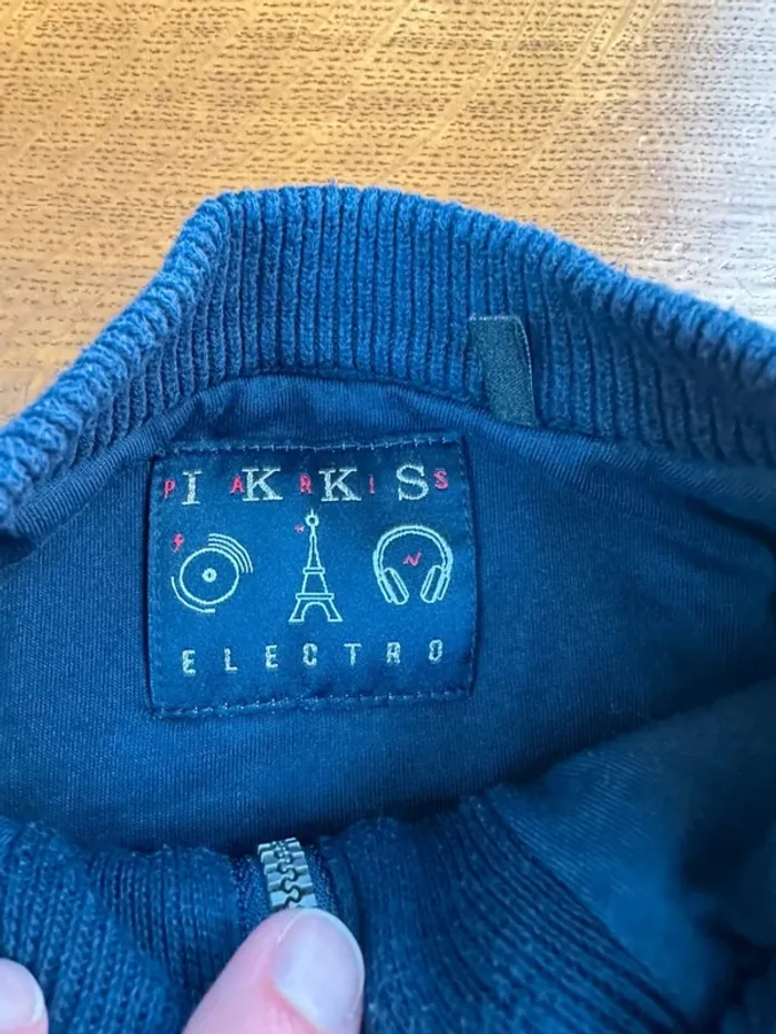 Gilet IKKS blue marine épais 3 ans - photo numéro 6