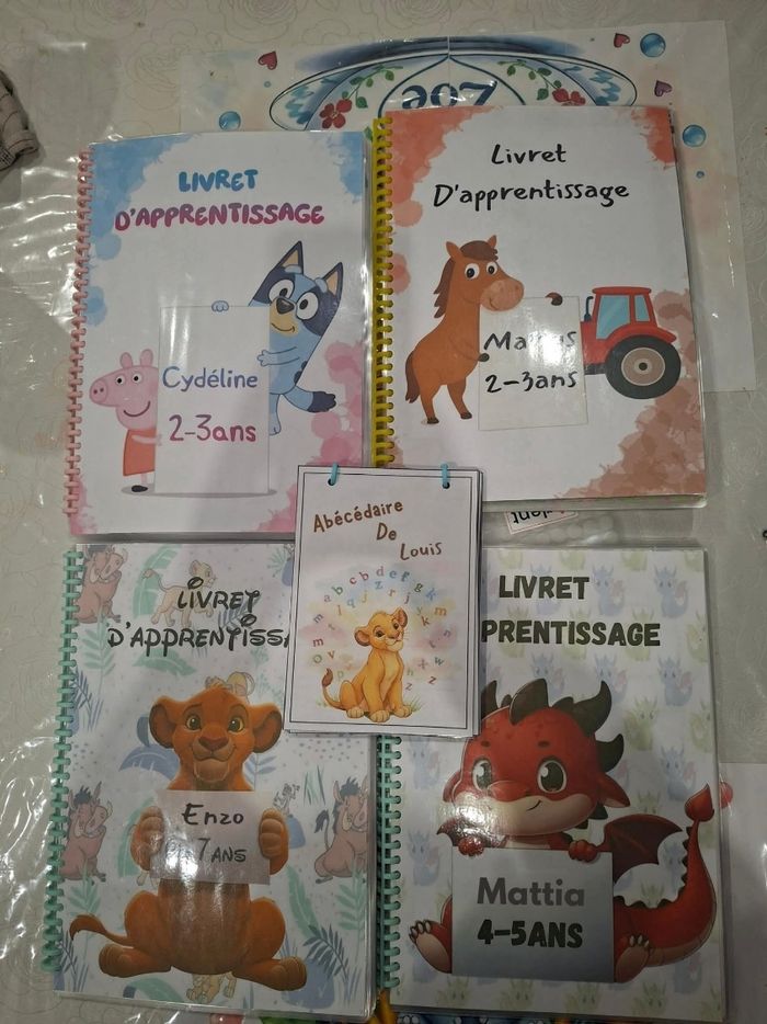 Livret d'apprentissage