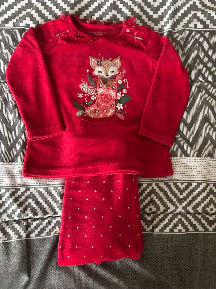 Pyjama Noël fille 3 ans sergent major