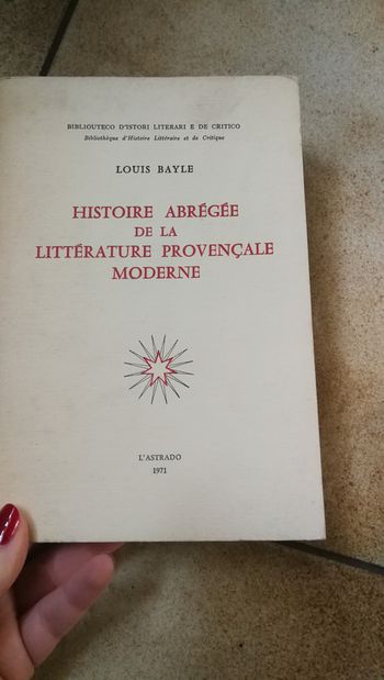 Histoire abrégée de la littérature provençale moderne