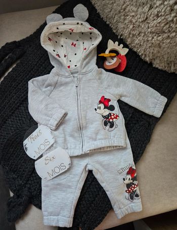 Ensemble minnie à capuche