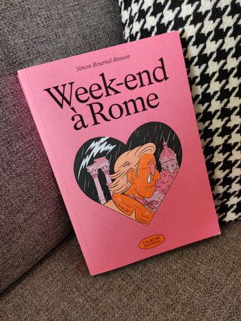 Livre bd roman graphie Week end à Rome - L'agrume éditions