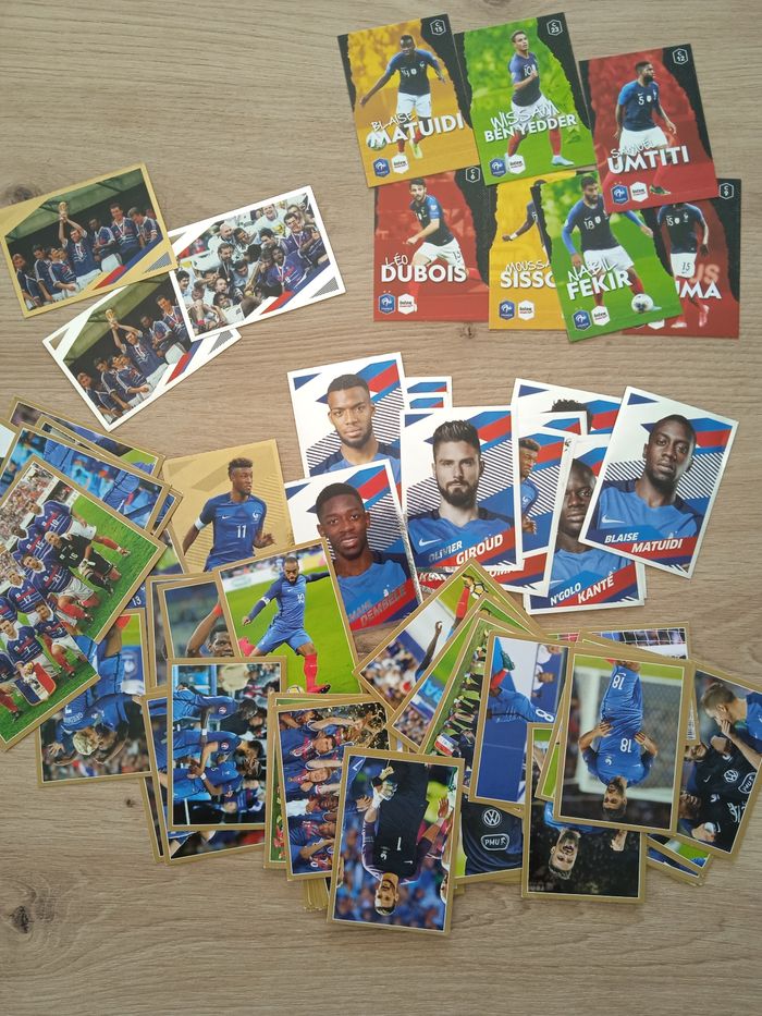 Lots cartes et autocollants panini Family