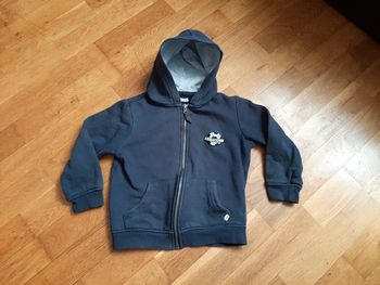 Gilet zippé Football 5ans