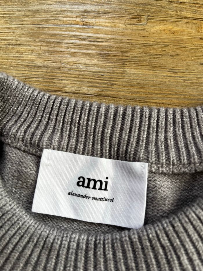 Pull ami Paris gris - photo numéro 4