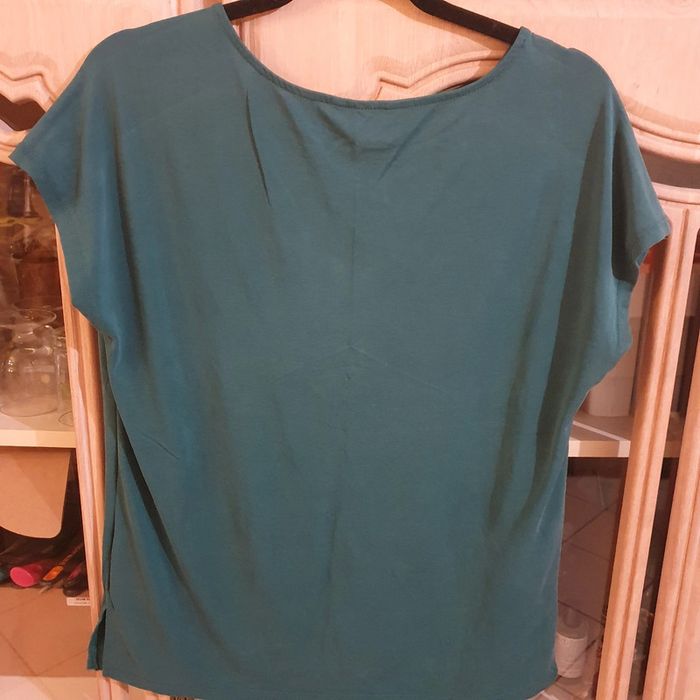 Joli haut vert avec liseré perlé taille XL Camaïeu - photo numéro 6