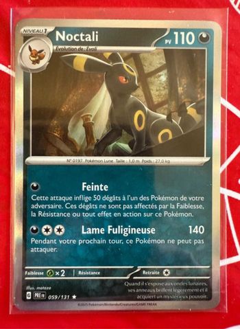 Carte Pokémon holo 059/131