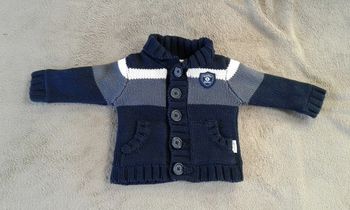 Gilet chaud garçon Berlingot 6 mois