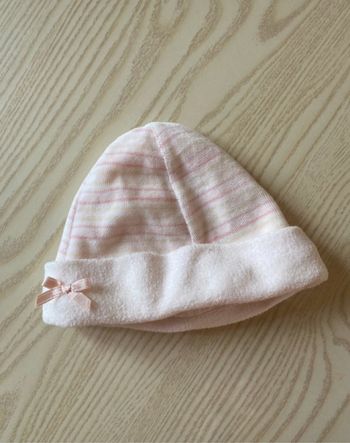 Bonnet fille naissance