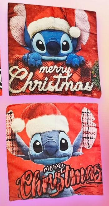 Taies d'oreillers Stitch neuve