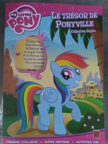 My little pony Le trésor de Ponyville sans la figurine