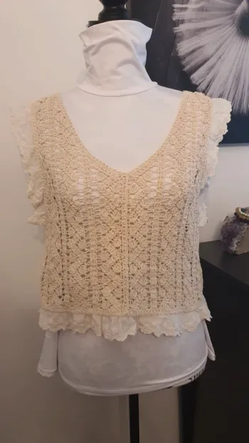 Débardeur crochet
