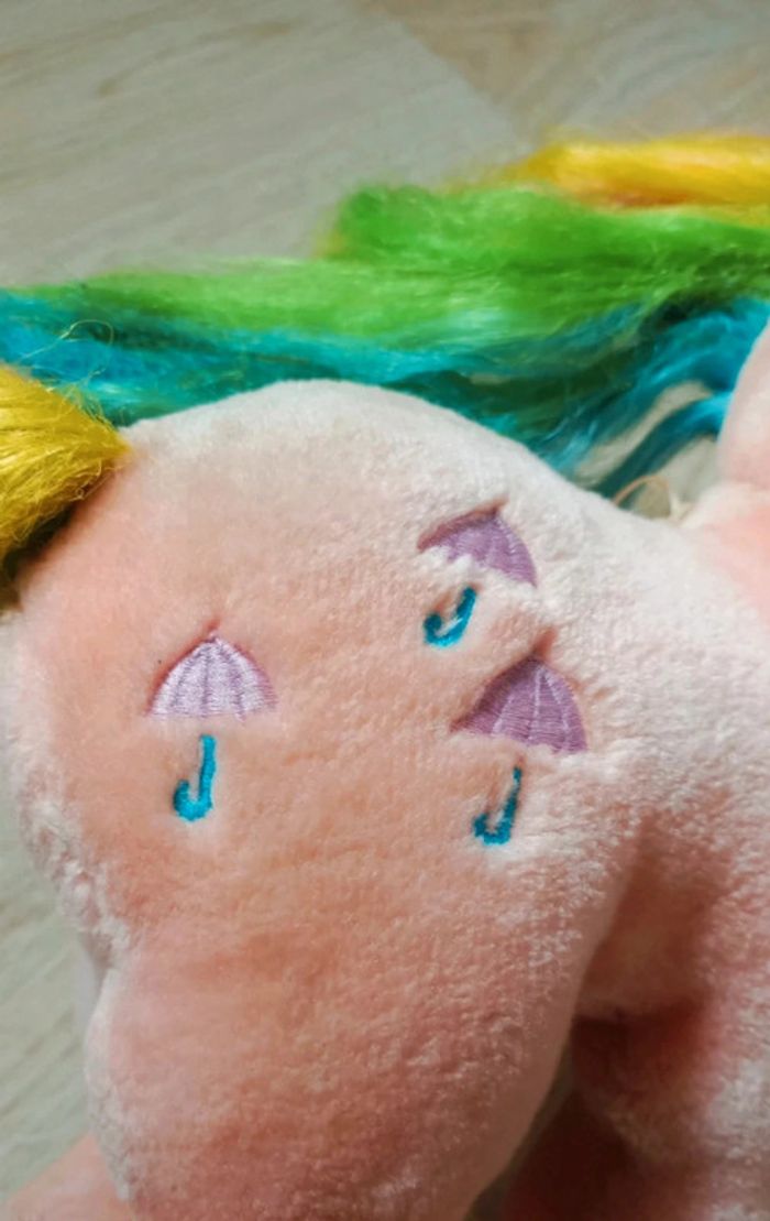 Peluche vintage mon petit poney Parasol - photo numéro 6