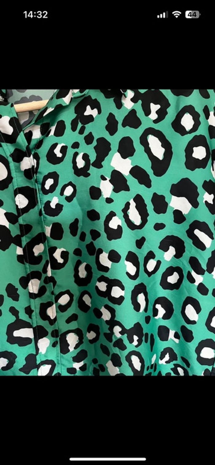 Chemise verte kiabi - photo numéro 3