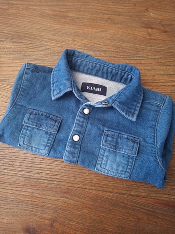 
👕 Chemise en jean bébé – KIABI – 24 mois 👶
