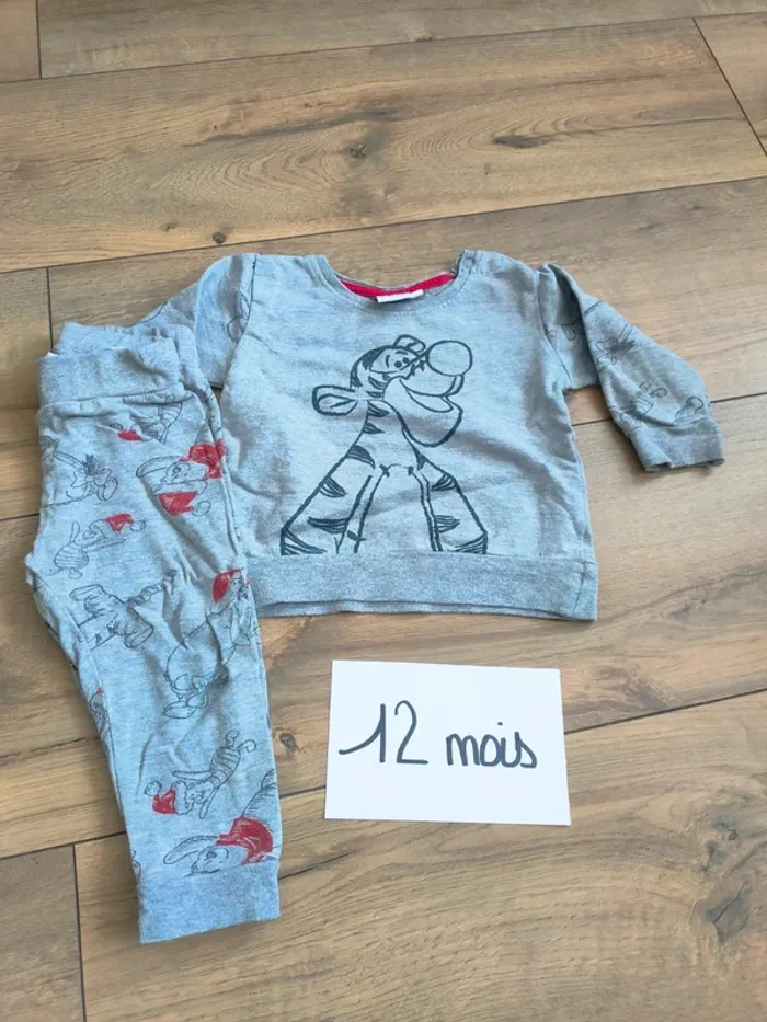 Pyjama 2 pièces garçon 12 mois (74cm)