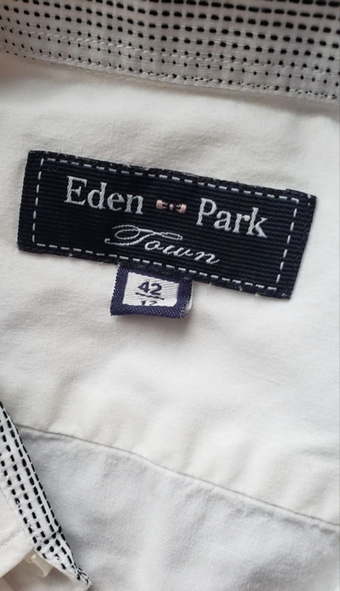 Chemise Eden Park blanche Taille 42/17 - photo numéro 6