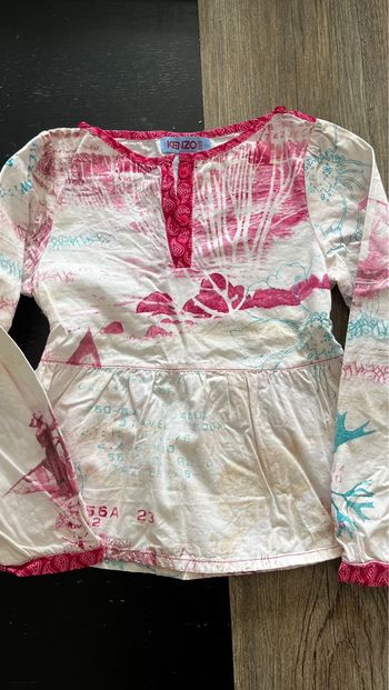 Chemise fille Kenzo 5 ans