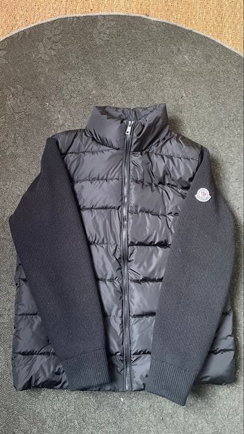 Doudoune Cardigan Moncler Noir pour Homme 