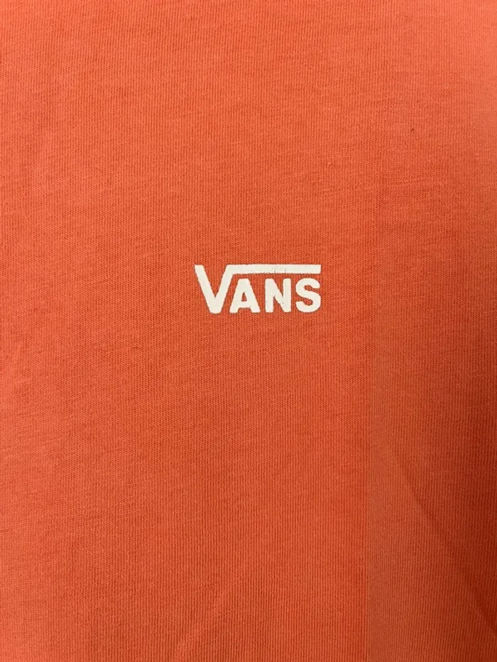T shirt vans orange taille s - photo numéro 3