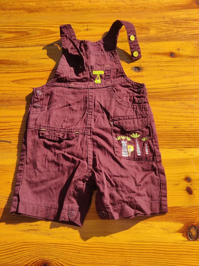 Salopette short