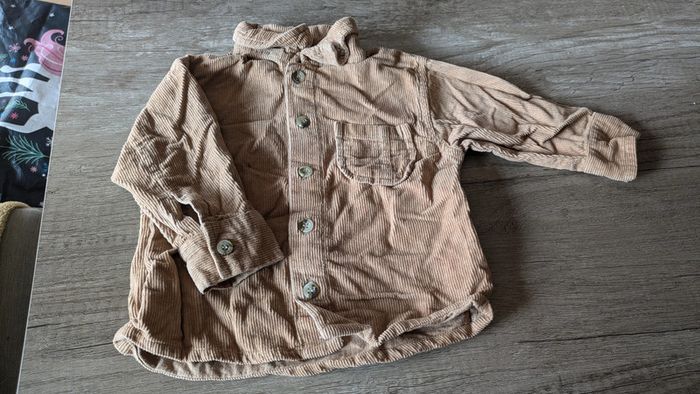 Chemise épaisse cotelé