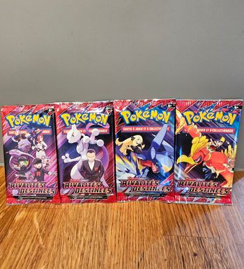Artset Boosters Pokemon Rivalités Destinées Ev10 - 
