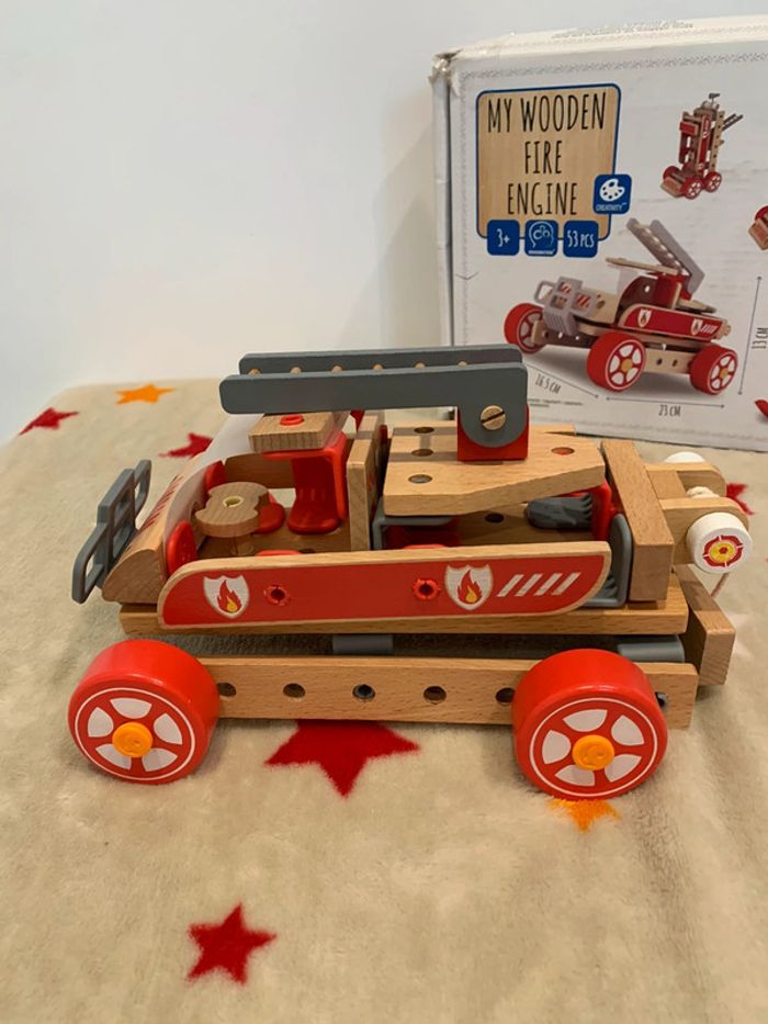 Jeu de construction 3-en-1 Camion de Pompier - photo numéro 5