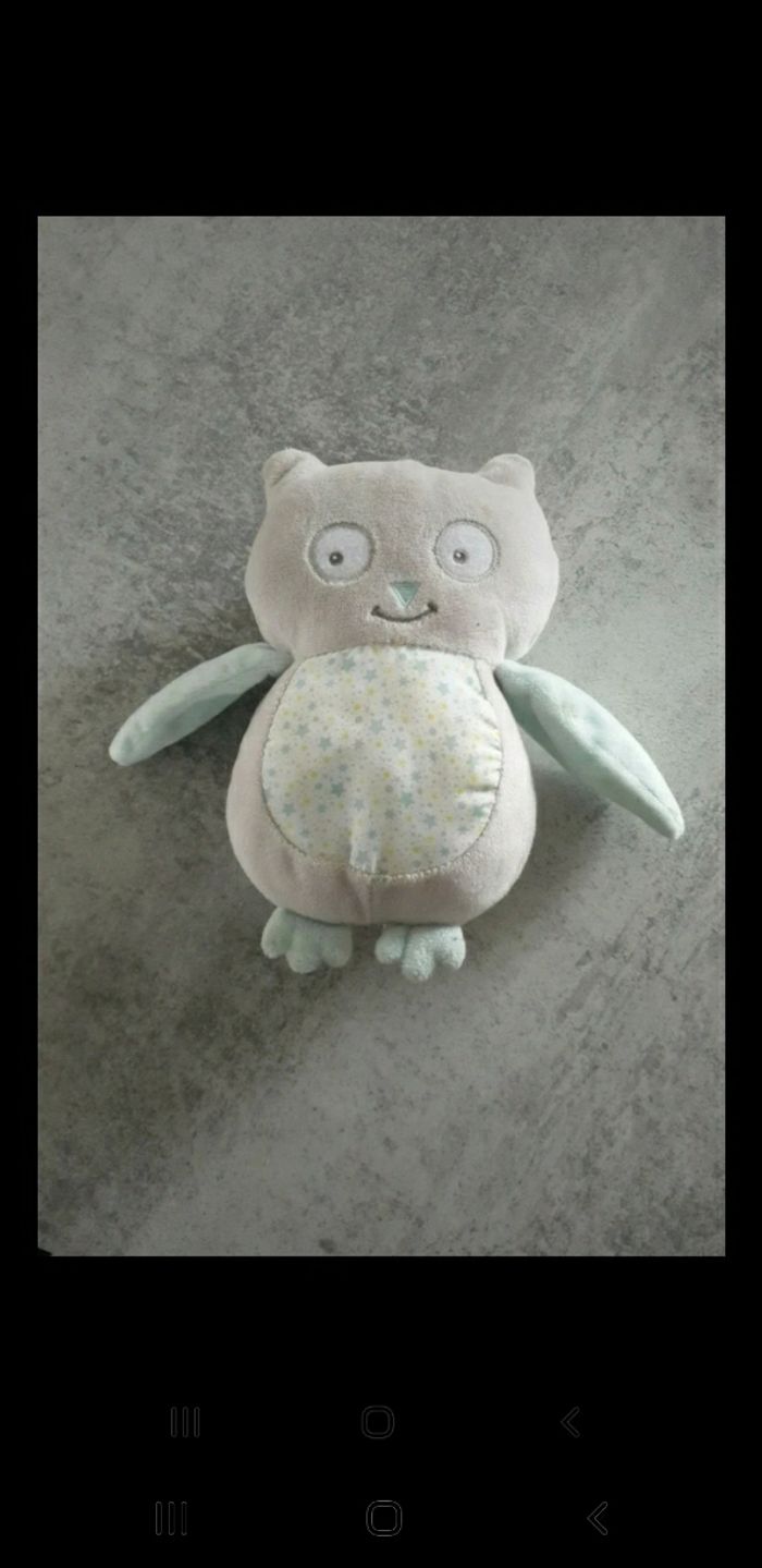 Doudou hiboux Arthur et lola