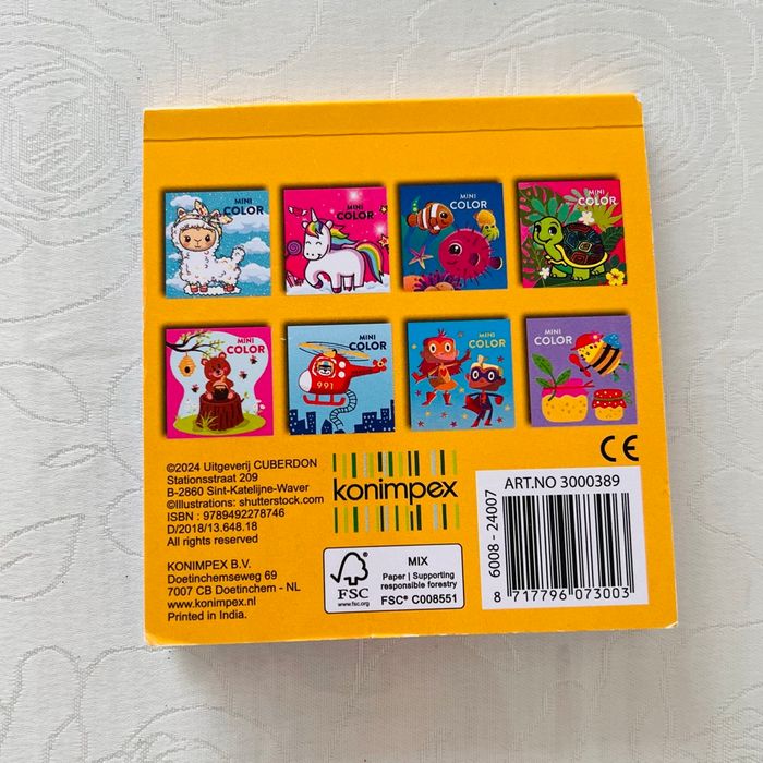 Lot 2 mini livre coloriage mandalas monstres - photo numéro 3