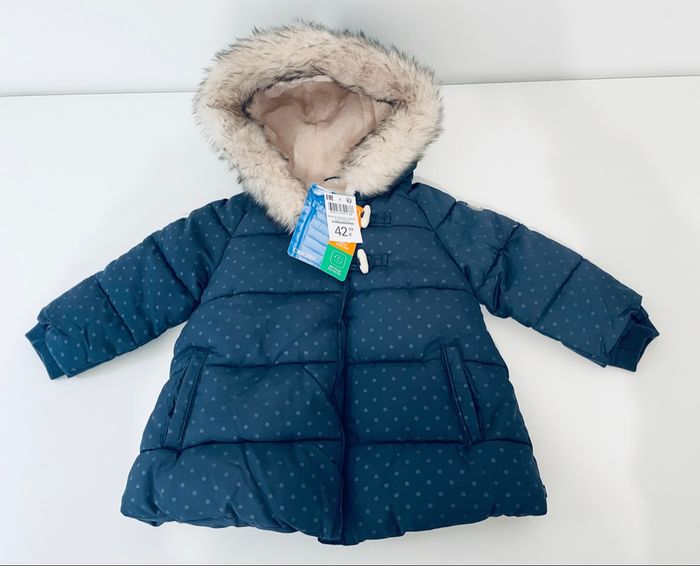 Manteau fourré Obaïbi 12 mois