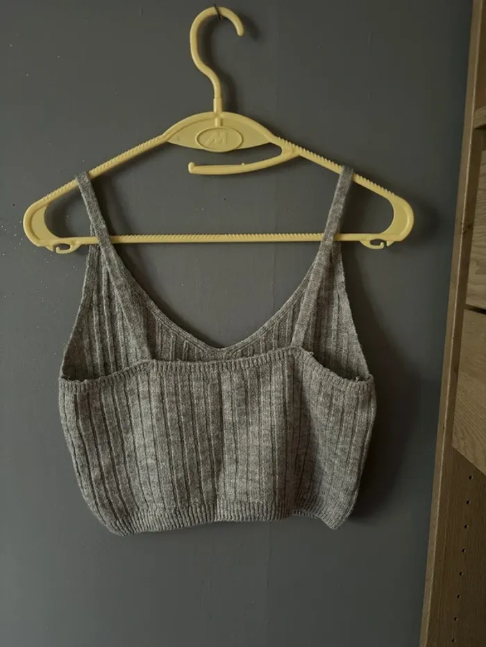 Top primark gris - photo numéro 3