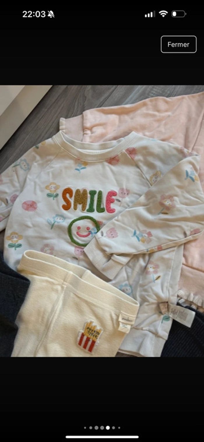 Lot de 10 vêtement fille 4 ans - photo numéro 10