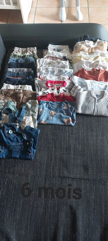 Lots vêtements garçons 6 mois