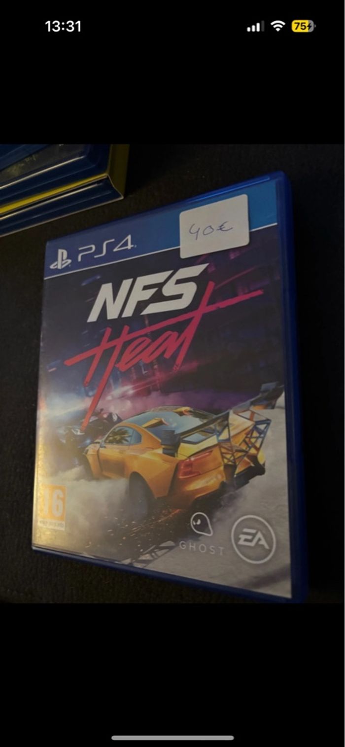 Jeu ps4 nfs