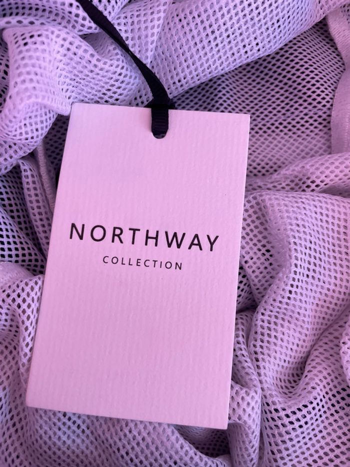 Short de sport bleu marine taille M northway - photo numéro 6
