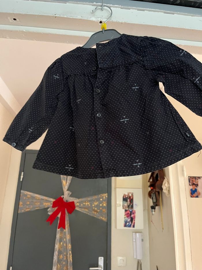 Blouse fille 6 mois Obaïbi