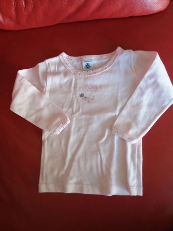Tee shirt manches longues Petit Bateau 2 ans
