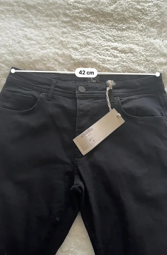 Jean Denim LAB Homme - Coupe Droite Classique - W34=42/44 - Neuf avec Étiquette - photo numéro 7