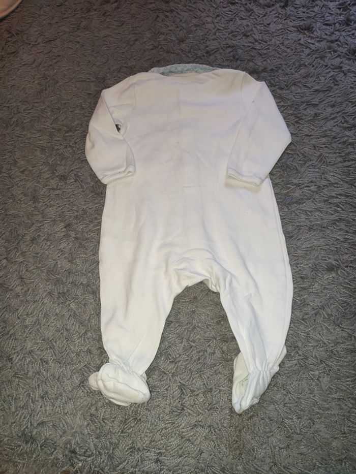 pyjama bébé blanc - photo numéro 2