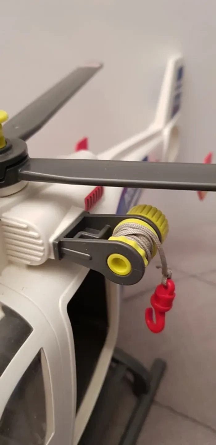 Playmobil City Action - Hélicoptère de police - T. Dès 4 ans - photo numéro 6