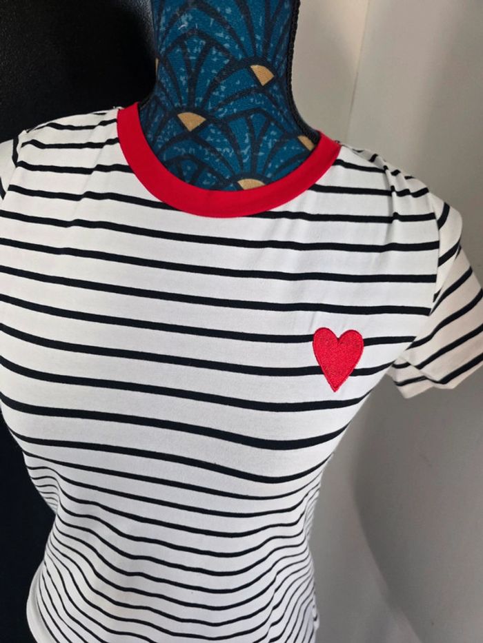 T-shirt marinière femme - photo numéro 2