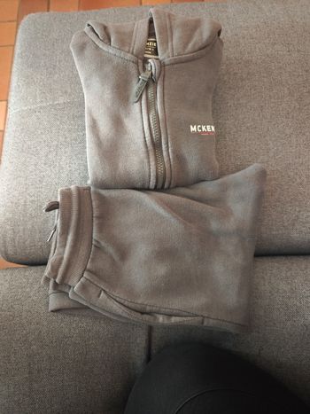 Survêtement kaki McKenzie Sweat zippé et jogging Taille 8/10 ans