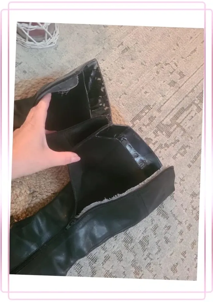 Bottes noires T38 – occasion - photo numéro 6