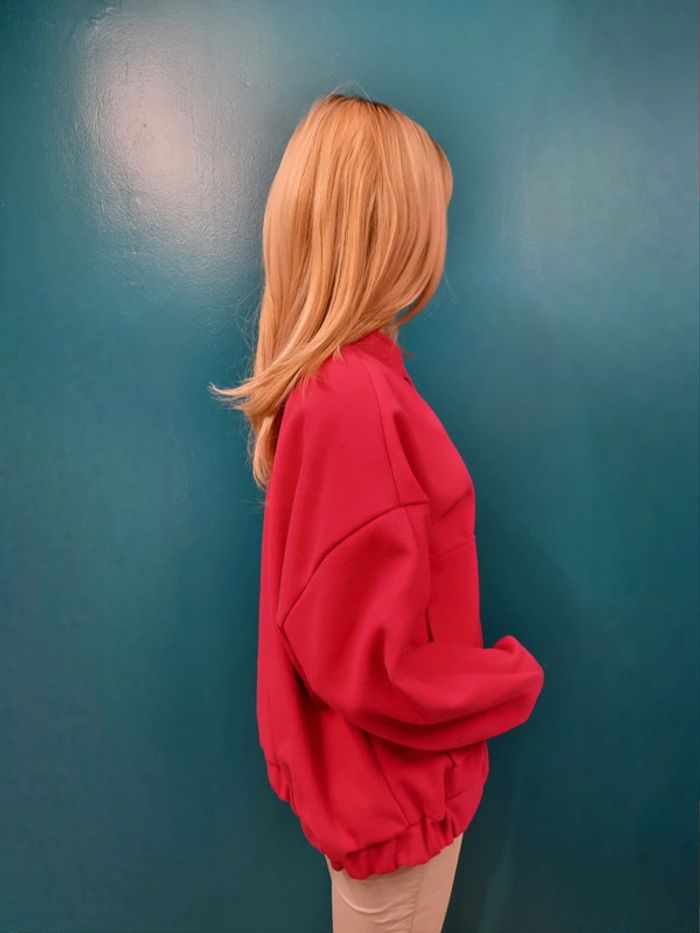 Veste blouson fuchsia * taille 48 * - photo numéro 4